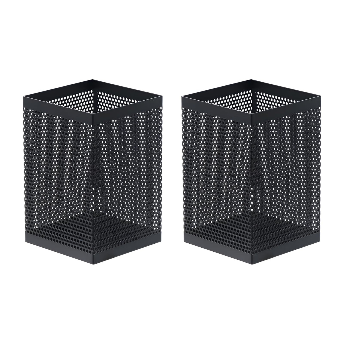 Comix Mesh Pen Holder, Desk Organizer for Home Office, Black