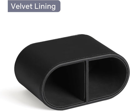 Pen Holder for Desk, Small Remote Control Holder, Black