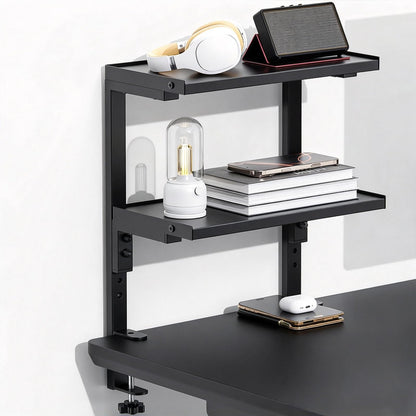 Spacrea 2 Tier Clamp on Desk Shelf